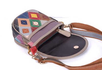 Side profile showing the depth and curved silhouette of the bag