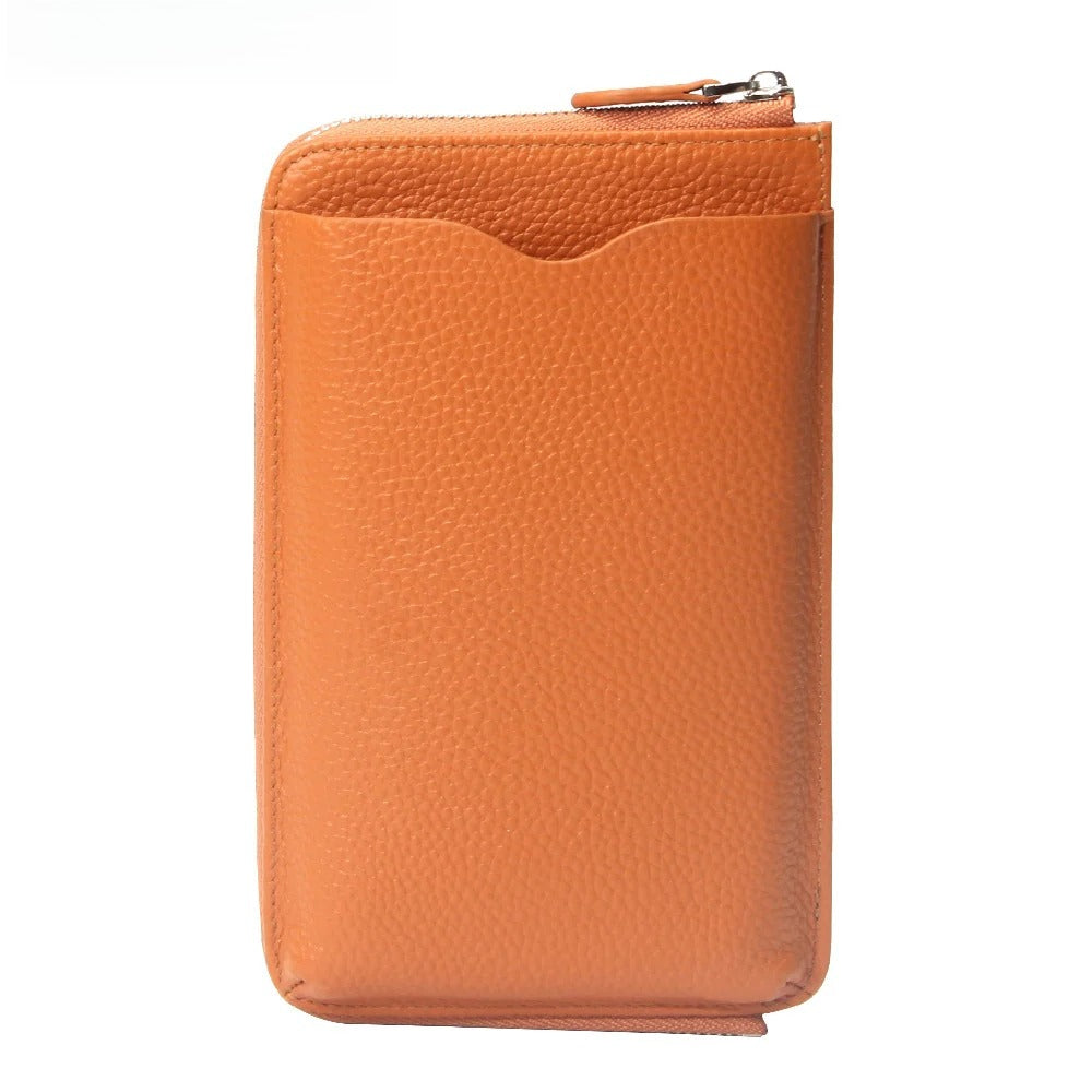 Cowhide Leather Micro Crossbody Phone Bag