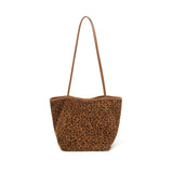 Leopard Print Suede