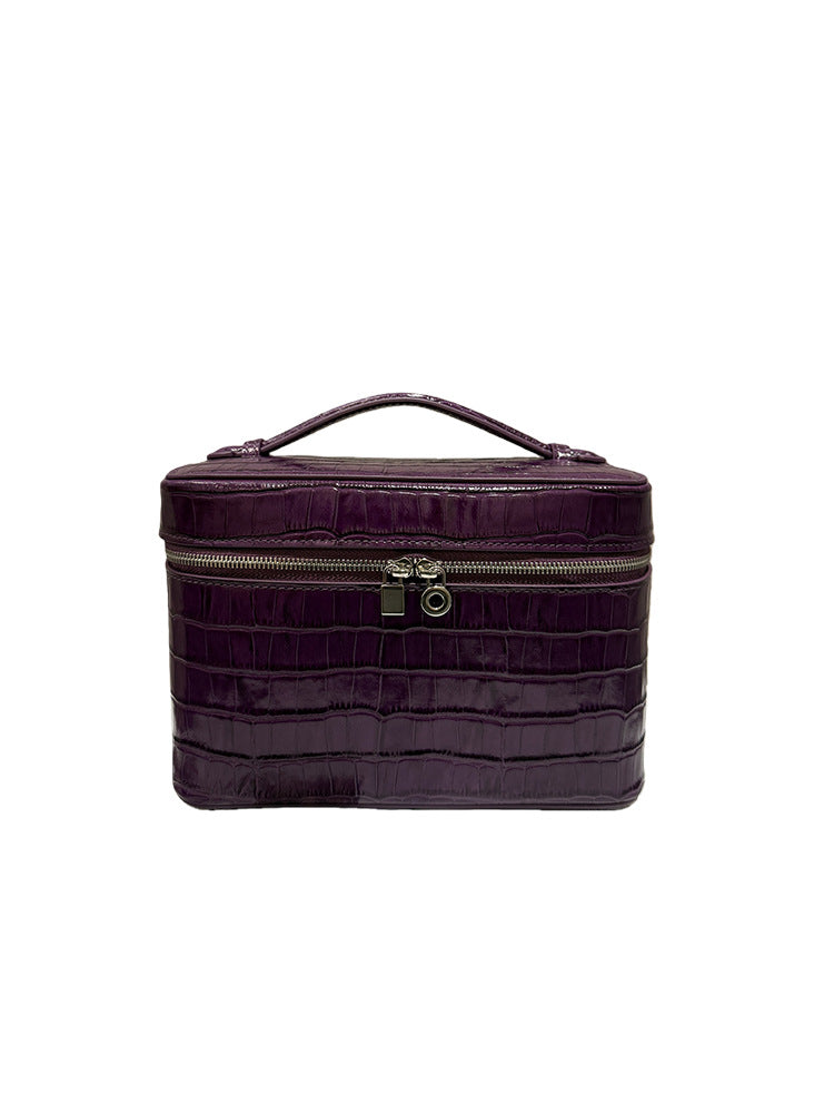Bottom view comparing the large and small chocolate pouches