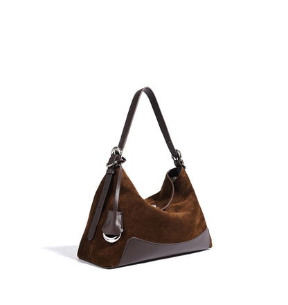 Burgundy and purple tote color options displayed together