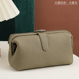 Pebbled Leather - Gray
