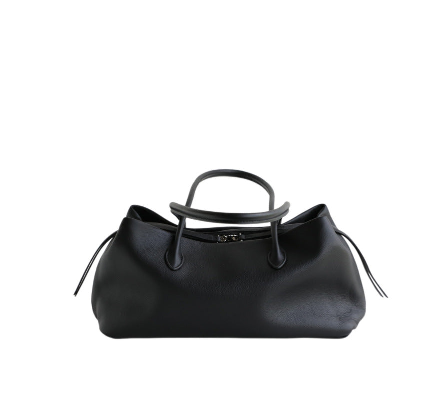 Black bag base and underside view