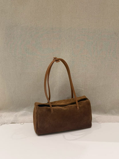 Close-up of the tote's open top and canvas lining