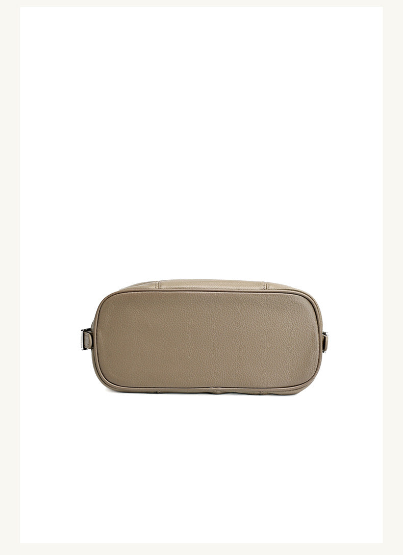 Top-Grain Cowhide Soft Pillow Bag – Retro Boston Crossbody