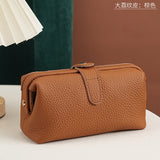 Pebbled Leather - Brown