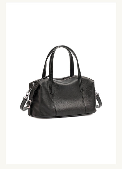 Top-Grain Cowhide Soft Pillow Bag – Retro Boston Crossbody