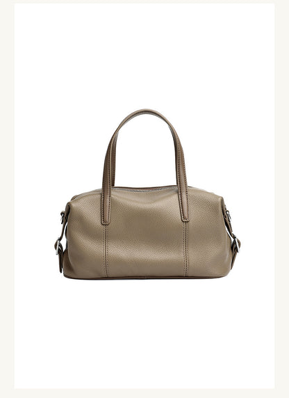 Top-Grain Cowhide Soft Pillow Bag – Retro Boston Crossbody