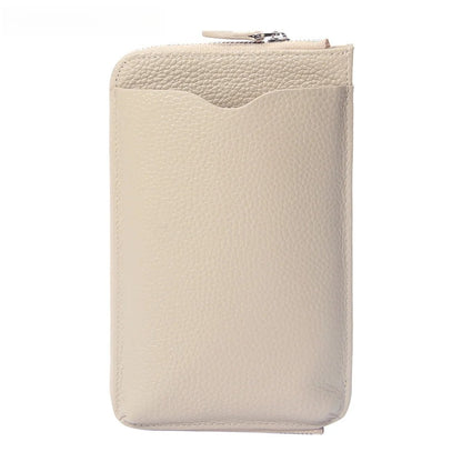 Cowhide Leather Micro Crossbody Phone Bag