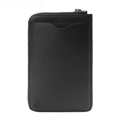 Cowhide Leather Micro Crossbody Phone Bag